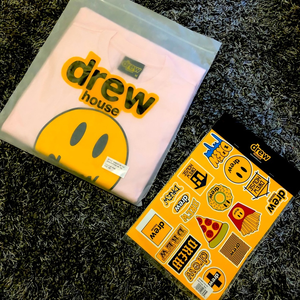 DREW house pink tshirt